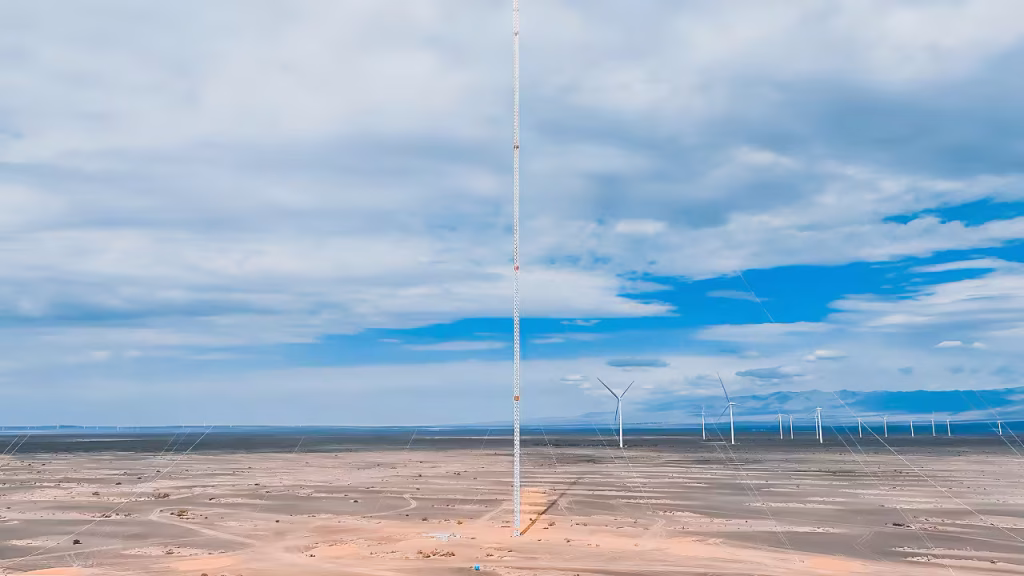 China commissions 360-metre tower for high-altitude wind research